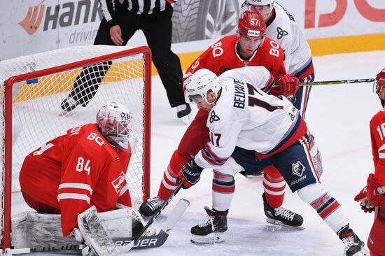 Russia Ice Hockey Kontinental League Spartak - Neftekhimik