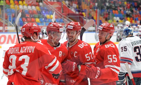 Russia Ice Hockey Kontinental League Spartak - Neftekhimik