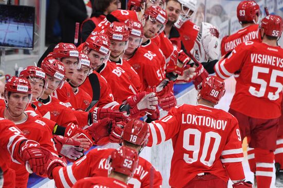 Russia Ice Hockey Kontinental League Spartak - Neftekhimik