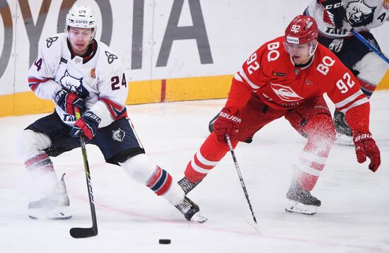 Russia Ice Hockey Kontinental League Spartak - Neftekhimik