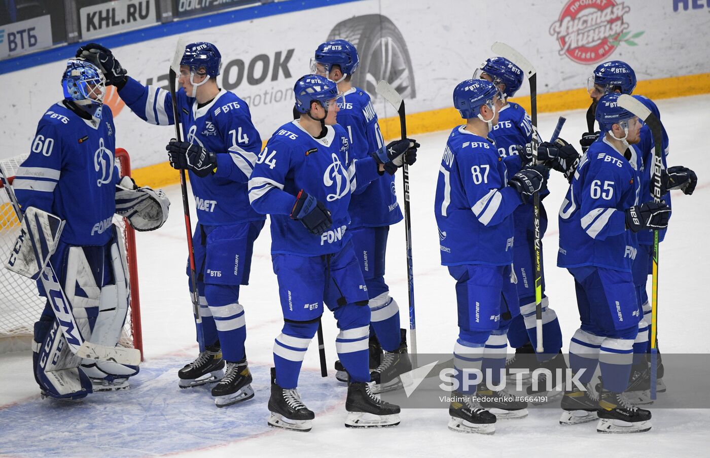 Russia Ice Hockey Kontinental League Dynamo - Barys