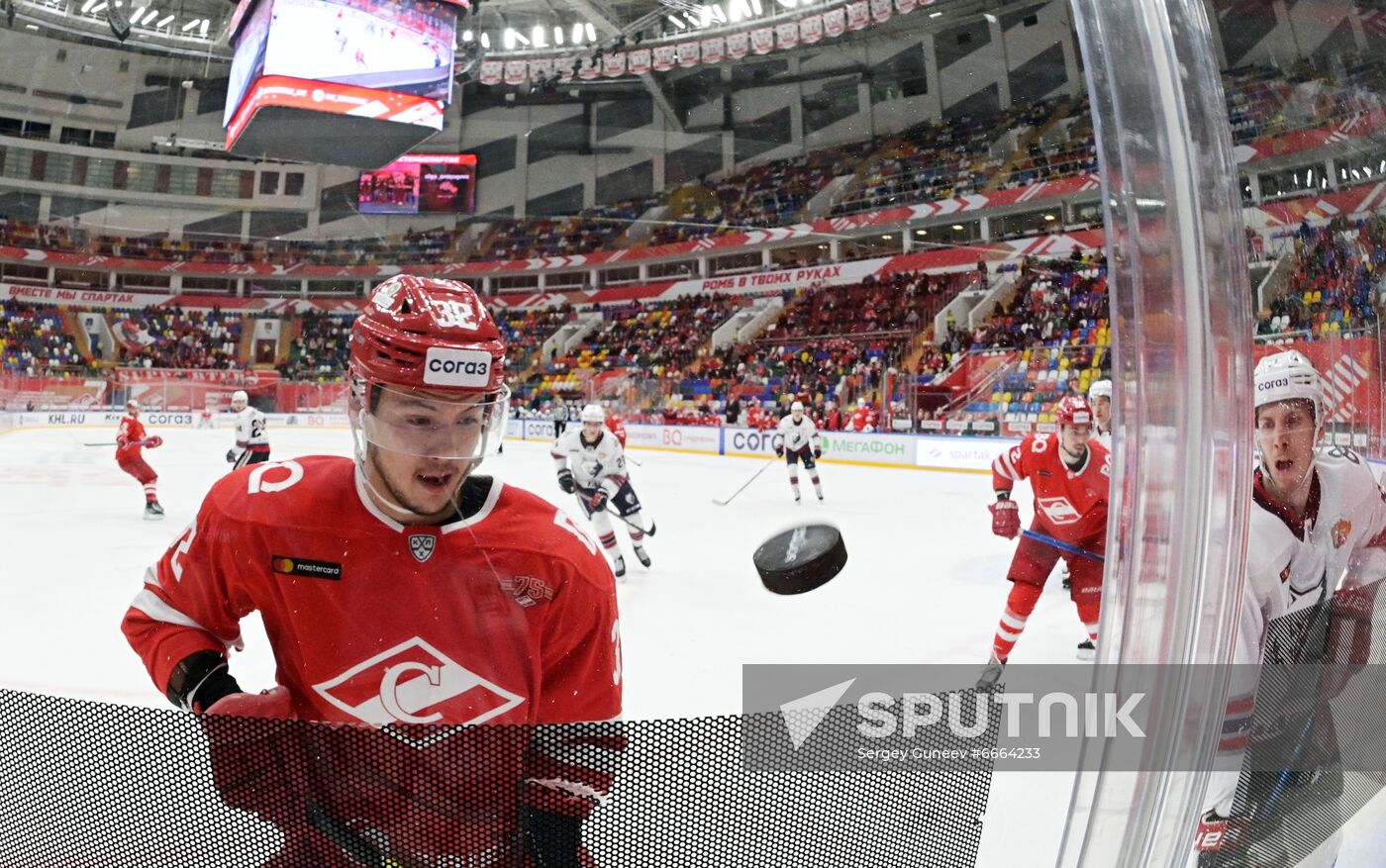 Russia Ice Hockey Kontinental League Spartak - Neftekhimik