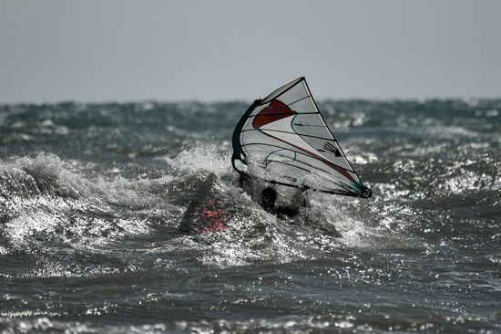 Russia Crimea Surfing