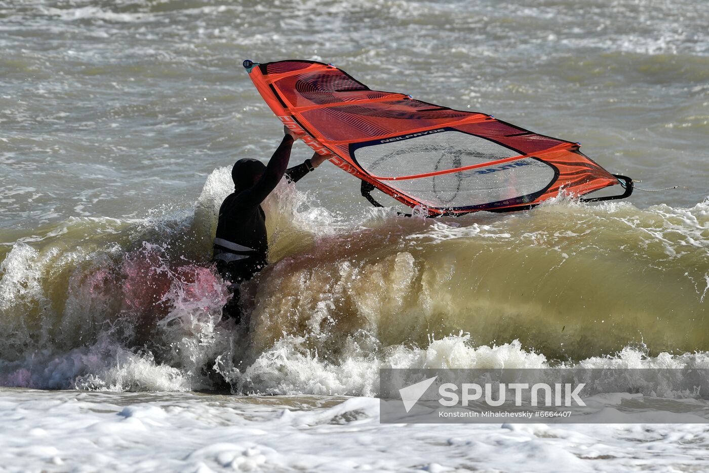 Russia Crimea Surfing