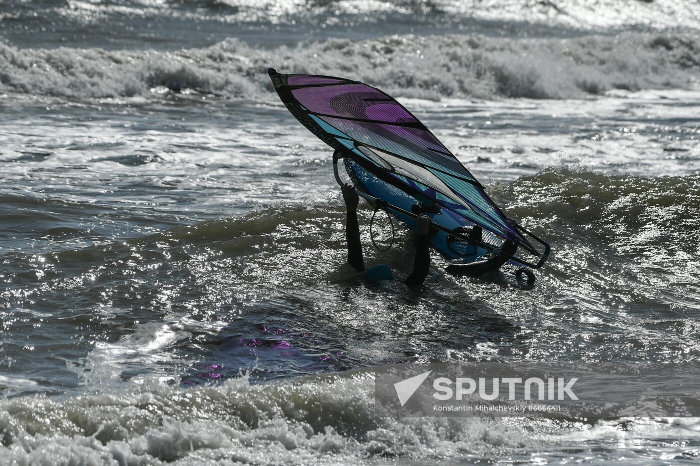 Russia Crimea Surfing