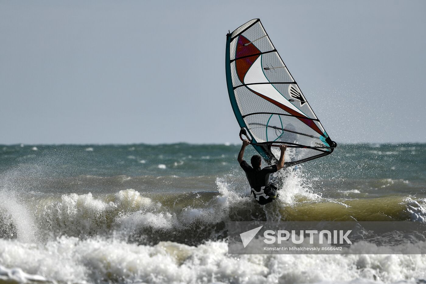 Russia Crimea Surfing