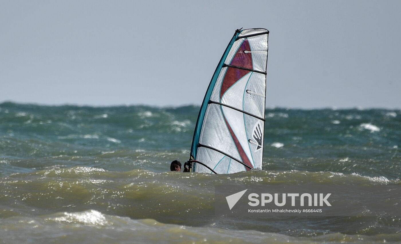 Russia Crimea Surfing