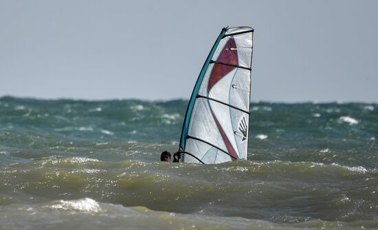 Russia Crimea Surfing
