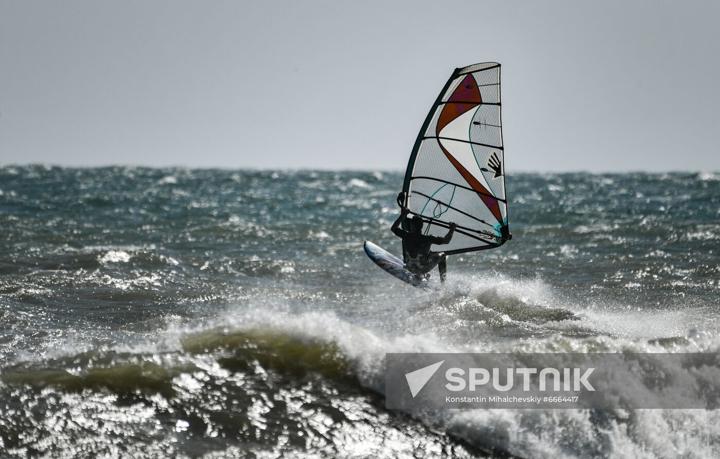 Russia Crimea Surfing