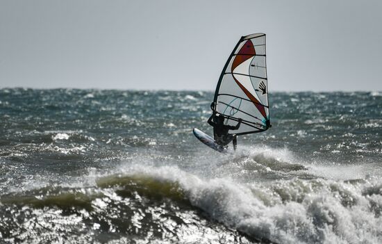 Russia Crimea Surfing