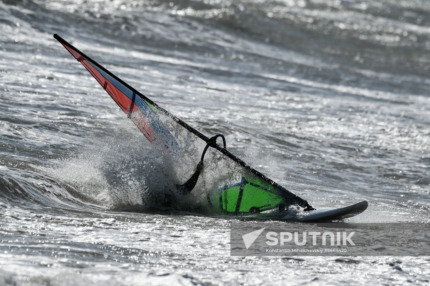 Russia Crimea Surfing