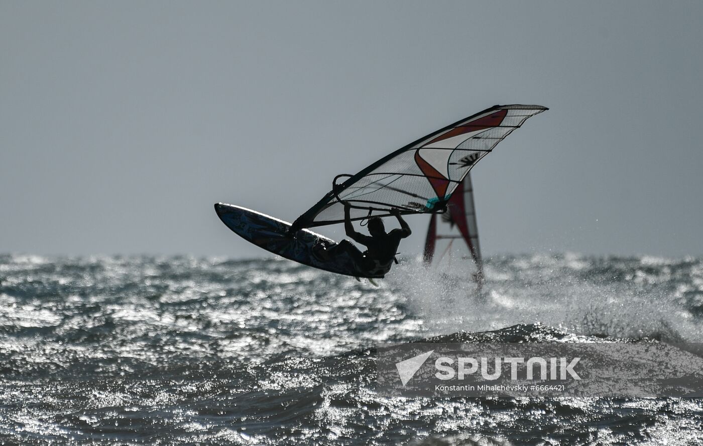 Russia Crimea Surfing