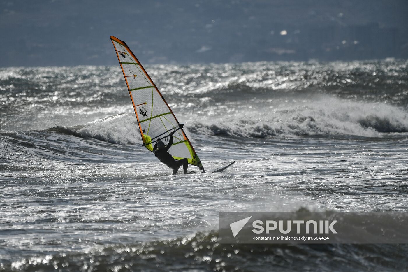 Russia Crimea Surfing