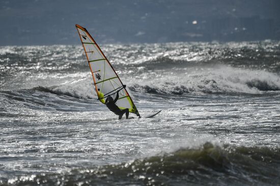 Russia Crimea Surfing
