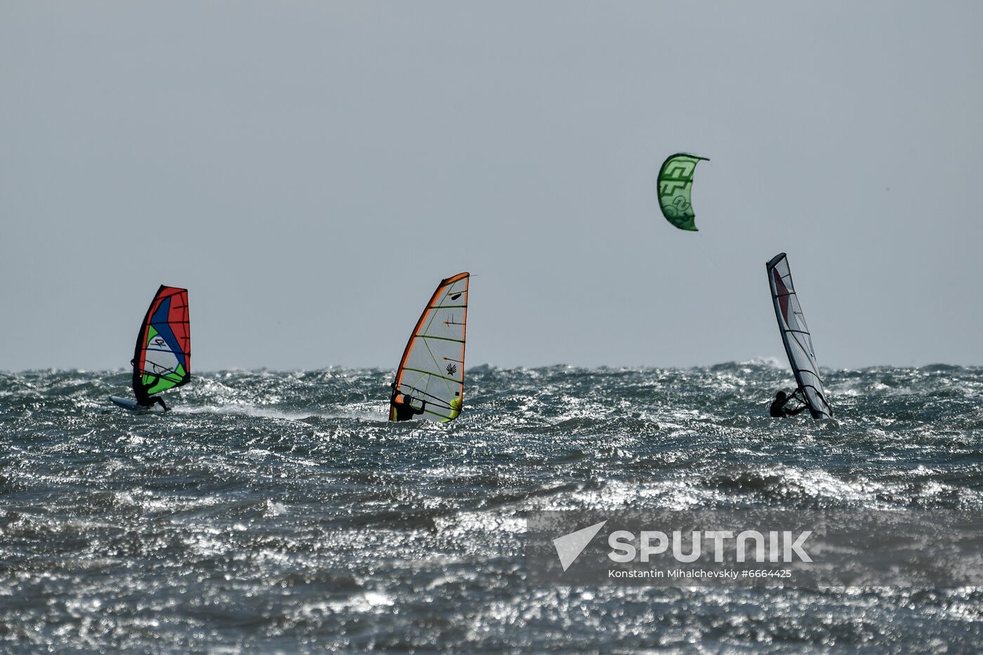 Russia Crimea Surfing