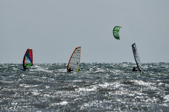 Russia Crimea Surfing