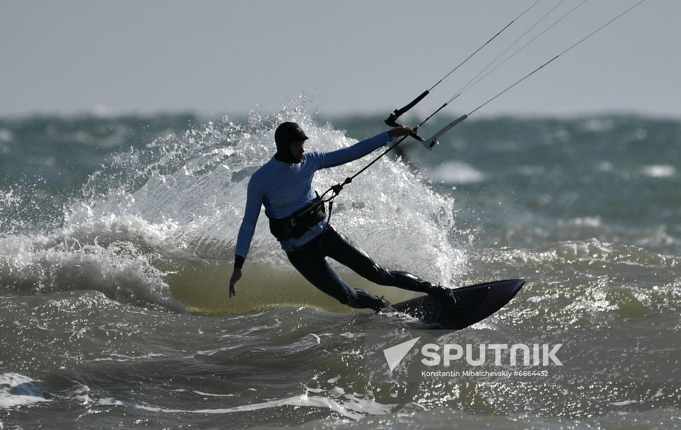 Russia Crimea Surfing