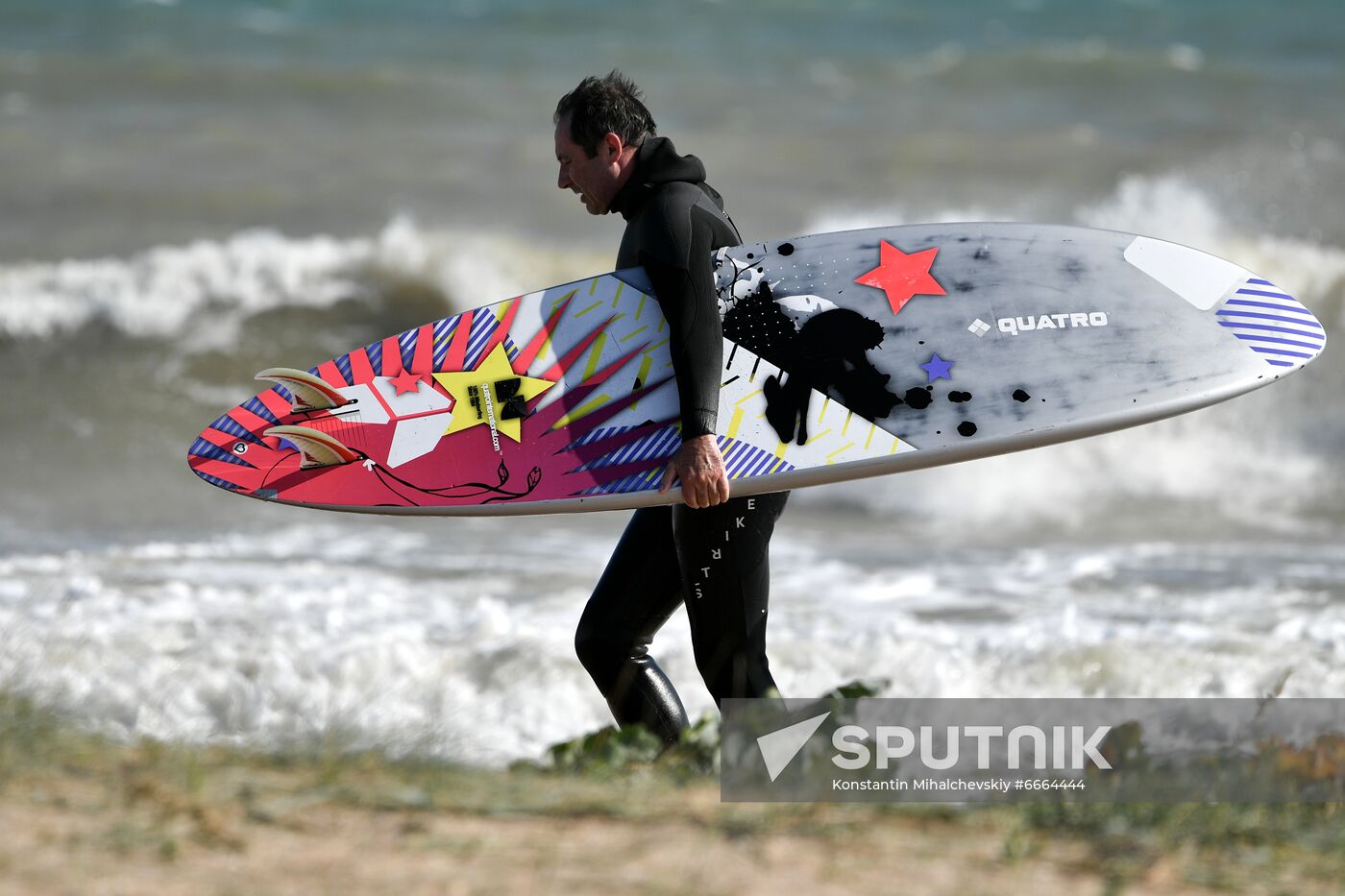 Russia Crimea Surfing