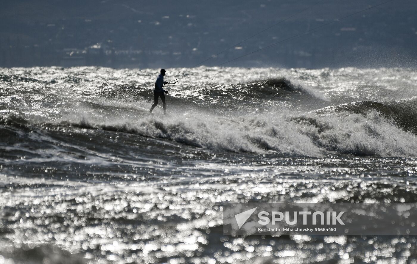 Russia Crimea Surfing