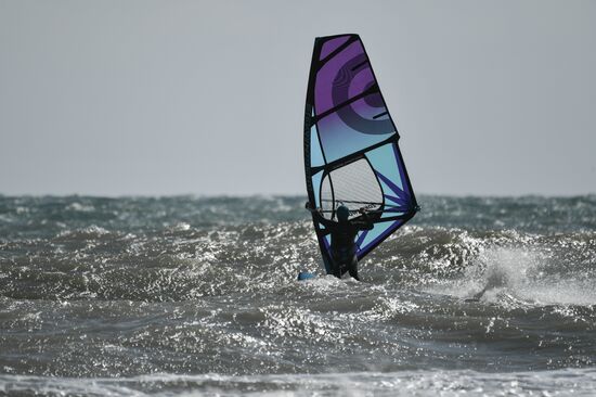 Russia Crimea Surfing