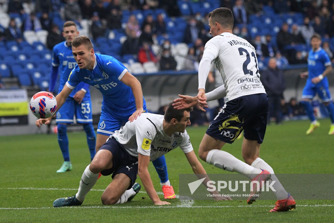 Russia Soccer Premier-League Dynamo - Krylya Sovetov