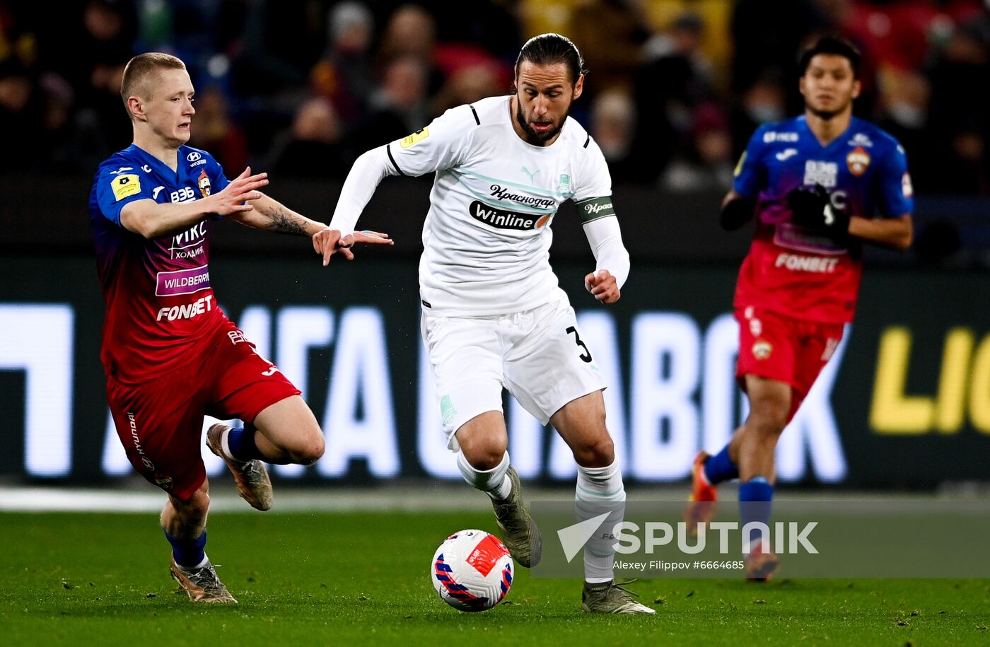 Russia Soccer Premier-League CSKA - Krasnodar