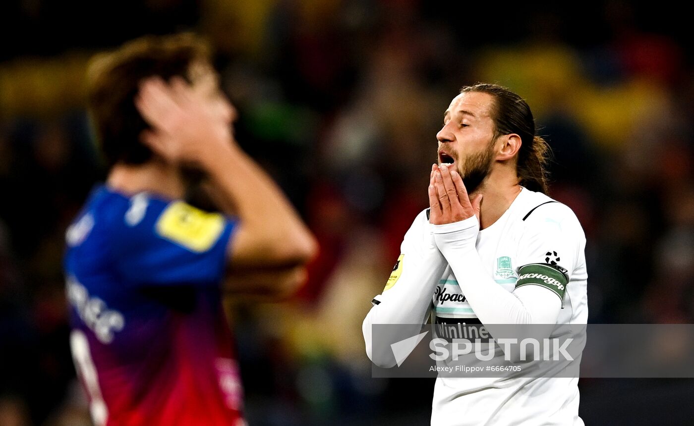 Russia Soccer Premier-League CSKA - Krasnodar