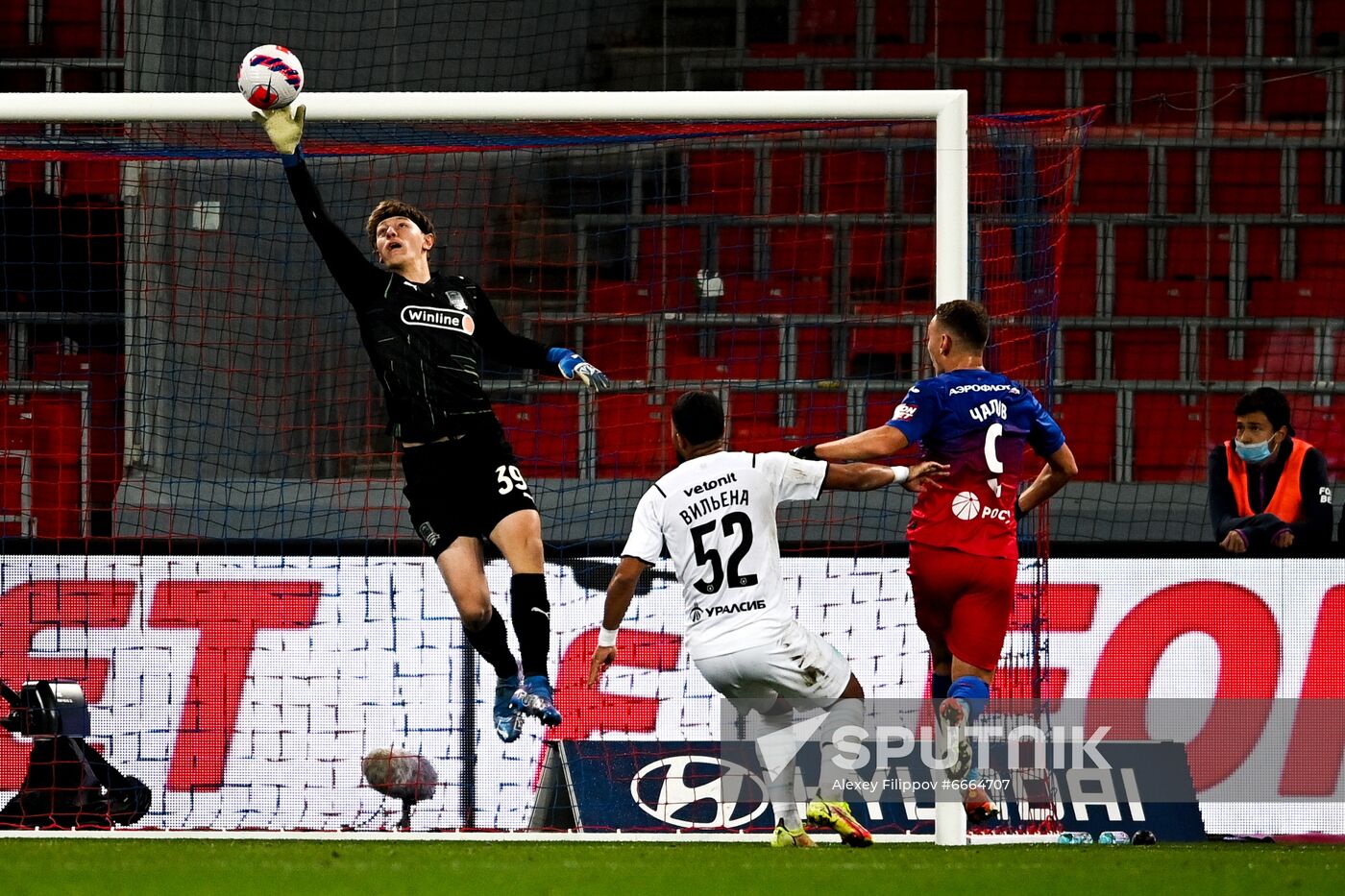 Russia Soccer Premier-League CSKA - Krasnodar