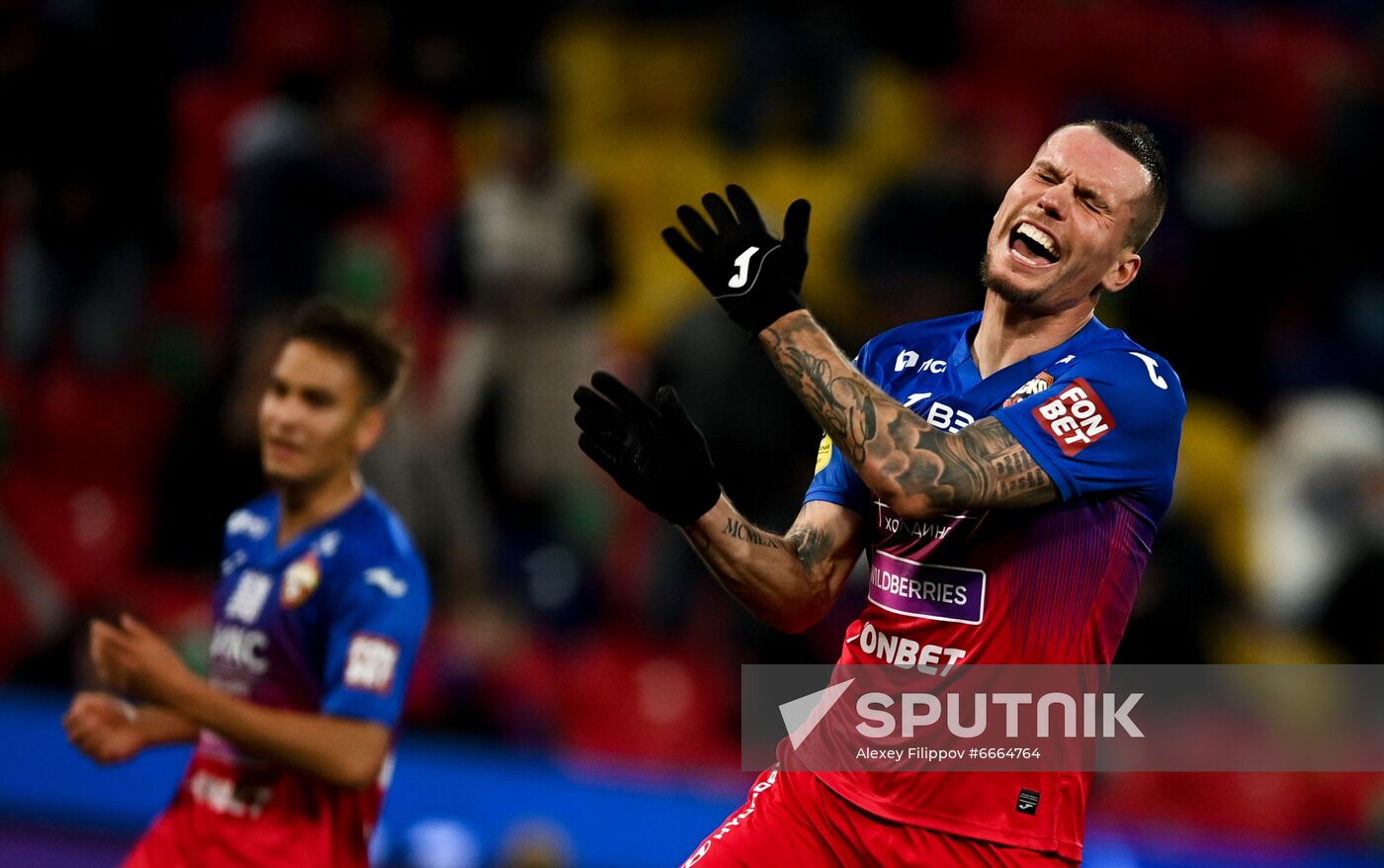 Russia Soccer Premier-League CSKA - Krasnodar