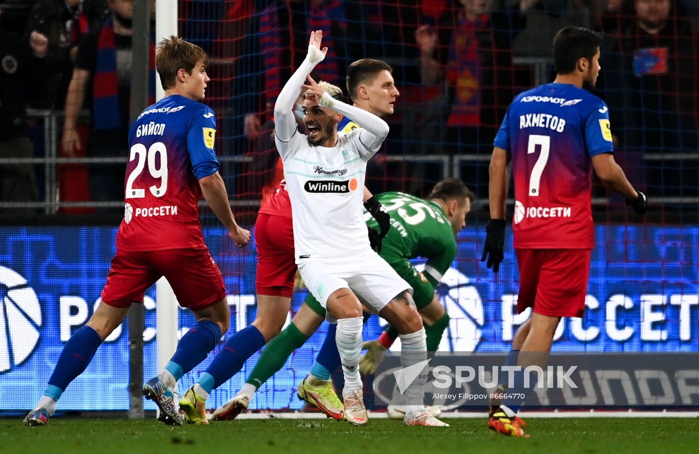 Russia Soccer Premier-League CSKA - Krasnodar