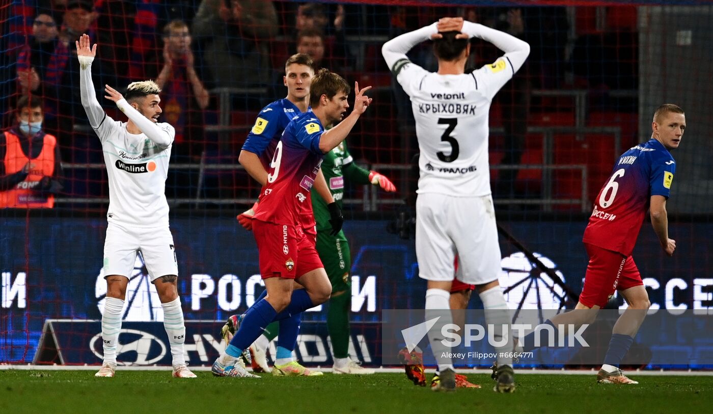 Russia Soccer Premier-League CSKA - Krasnodar