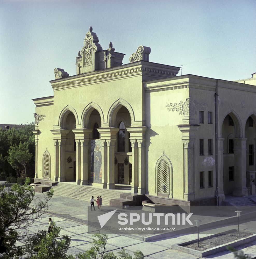 Academic Drama Theater in Ashkhabad