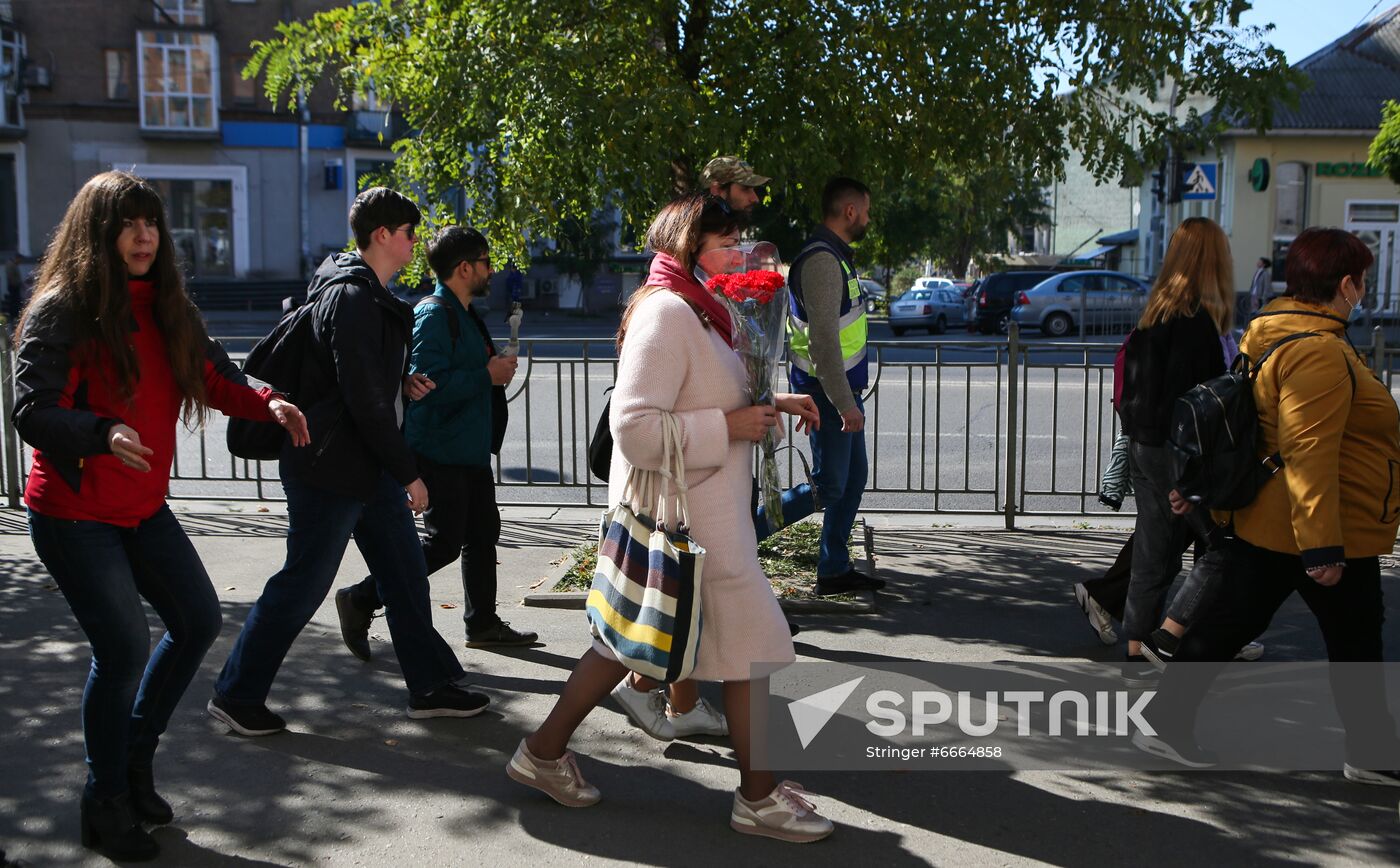 Ukraine WWII Nazi Massacre Babiy Yar Anniversary