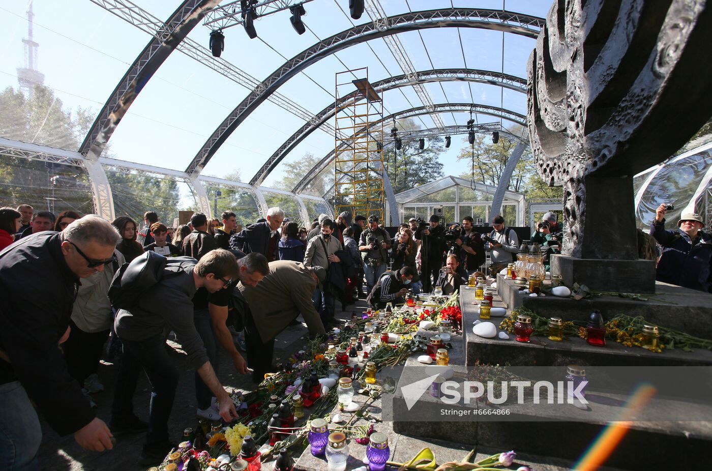 Ukraine WWII Nazi Massacre Babiy Yar Anniversary
