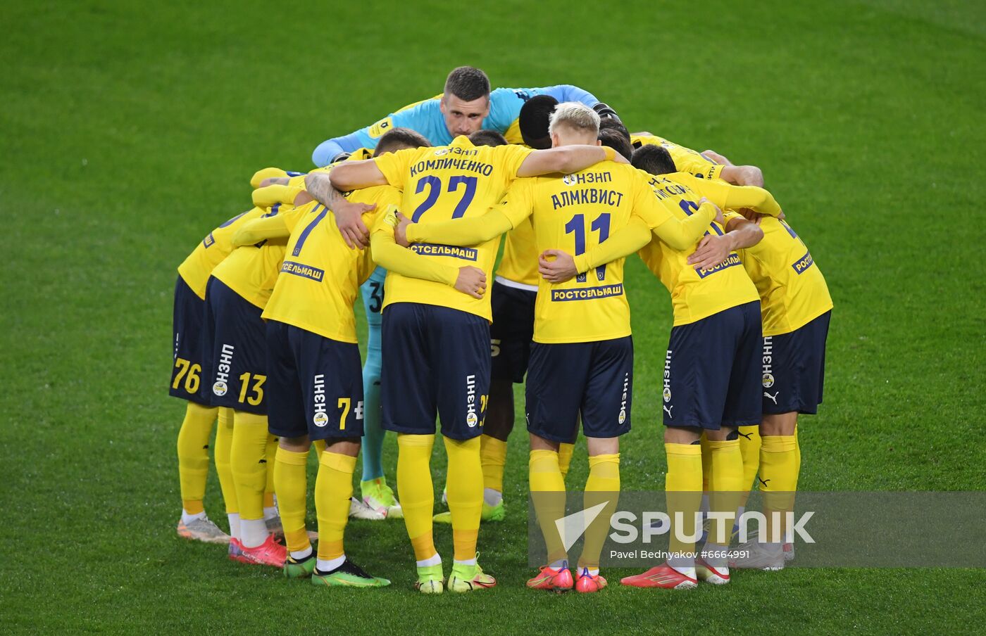 Russia Soccer Premier-League Lokomotiv - Rostov