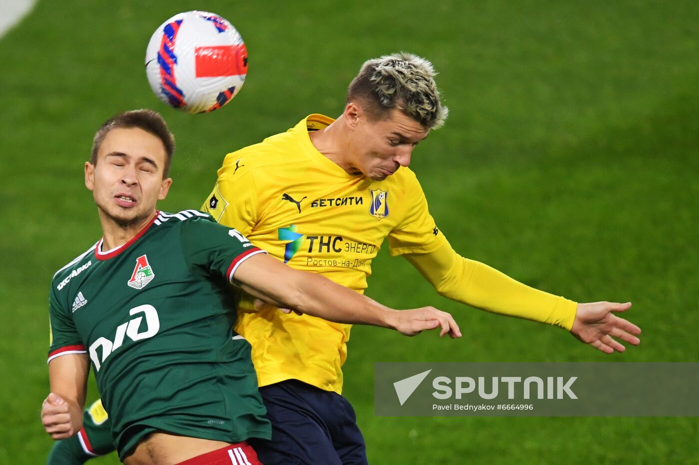 Russia Soccer Premier-League Lokomotiv - Rostov