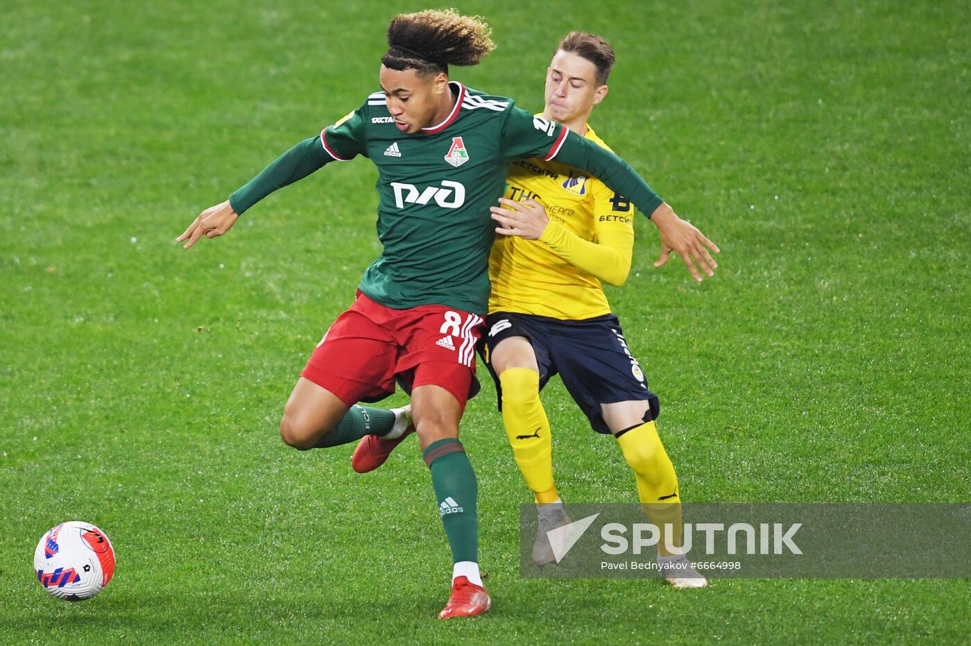 Russia Soccer Premier-League Lokomotiv - Rostov