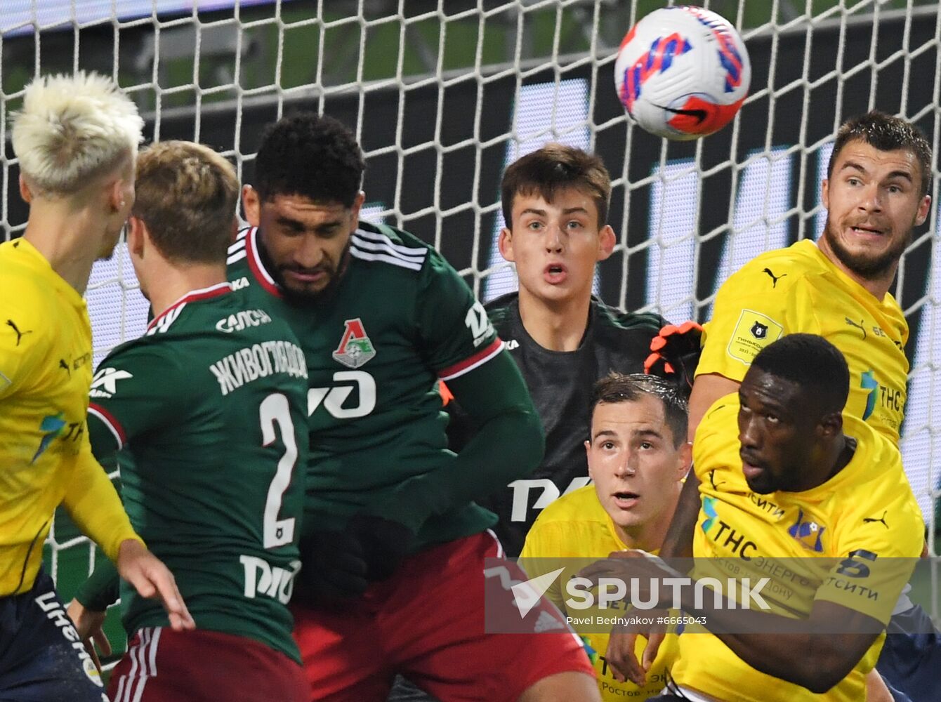 Russia Soccer Premier-League Lokomotiv - Rostov