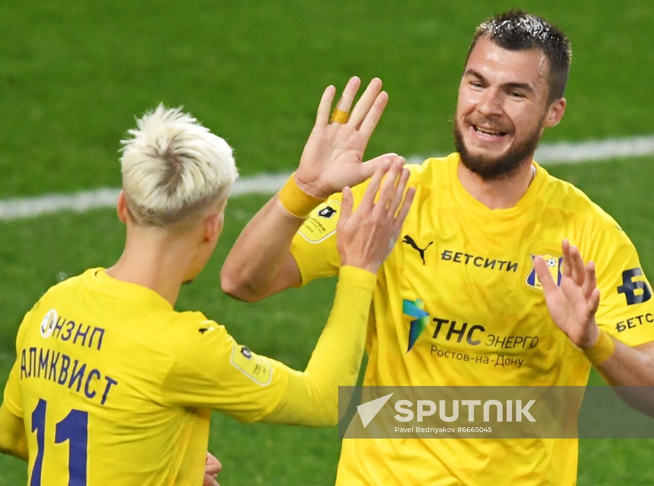 Russia Soccer Premier-League Lokomotiv - Rostov