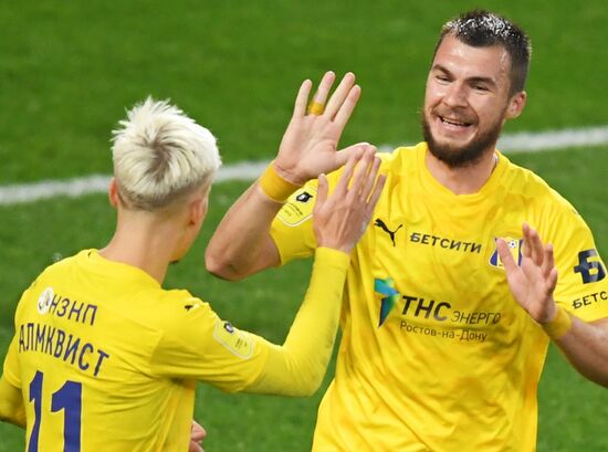 Russia Soccer Premier-League Lokomotiv - Rostov