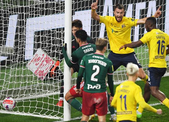 Russia Soccer Premier-League Lokomotiv - Rostov