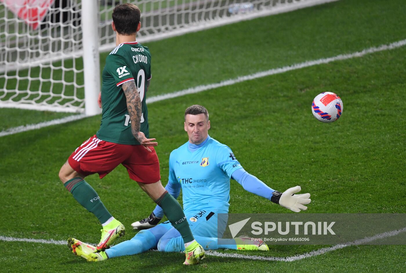 Russia Soccer Premier-League Lokomotiv - Rostov