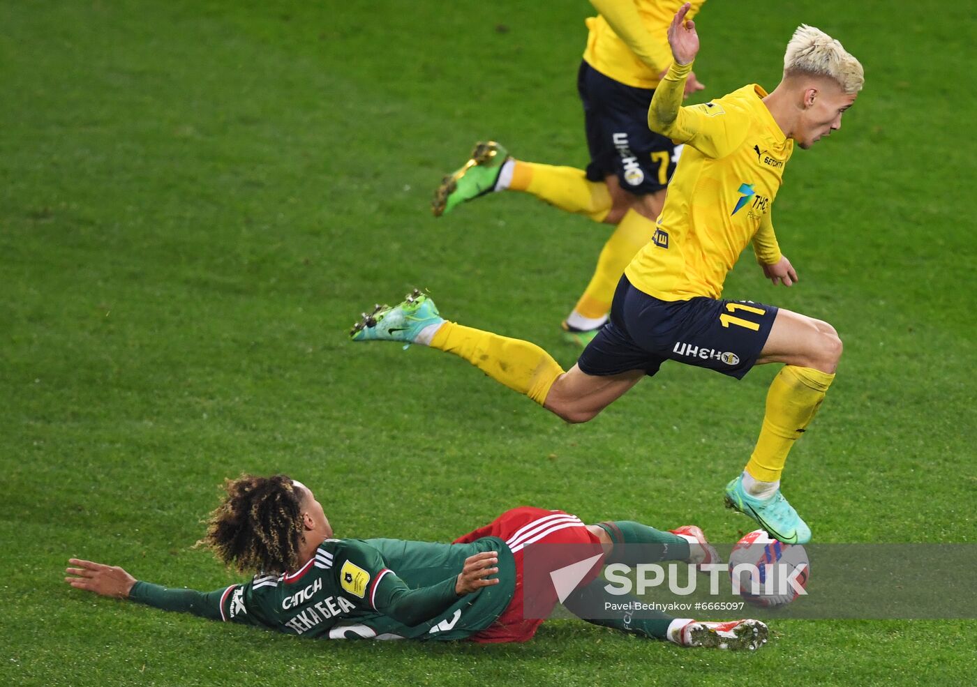 Russia Soccer Premier-League Lokomotiv - Rostov