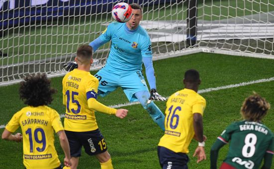 Russia Soccer Premier-League Lokomotiv - Rostov