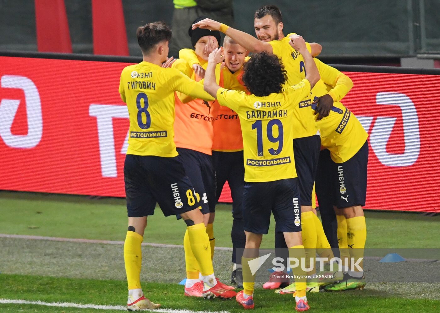 Russia Soccer Premier-League Lokomotiv - Rostov