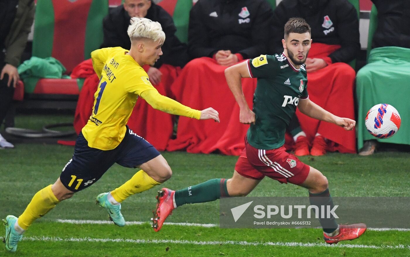 Russia Soccer Premier-League Lokomotiv - Rostov