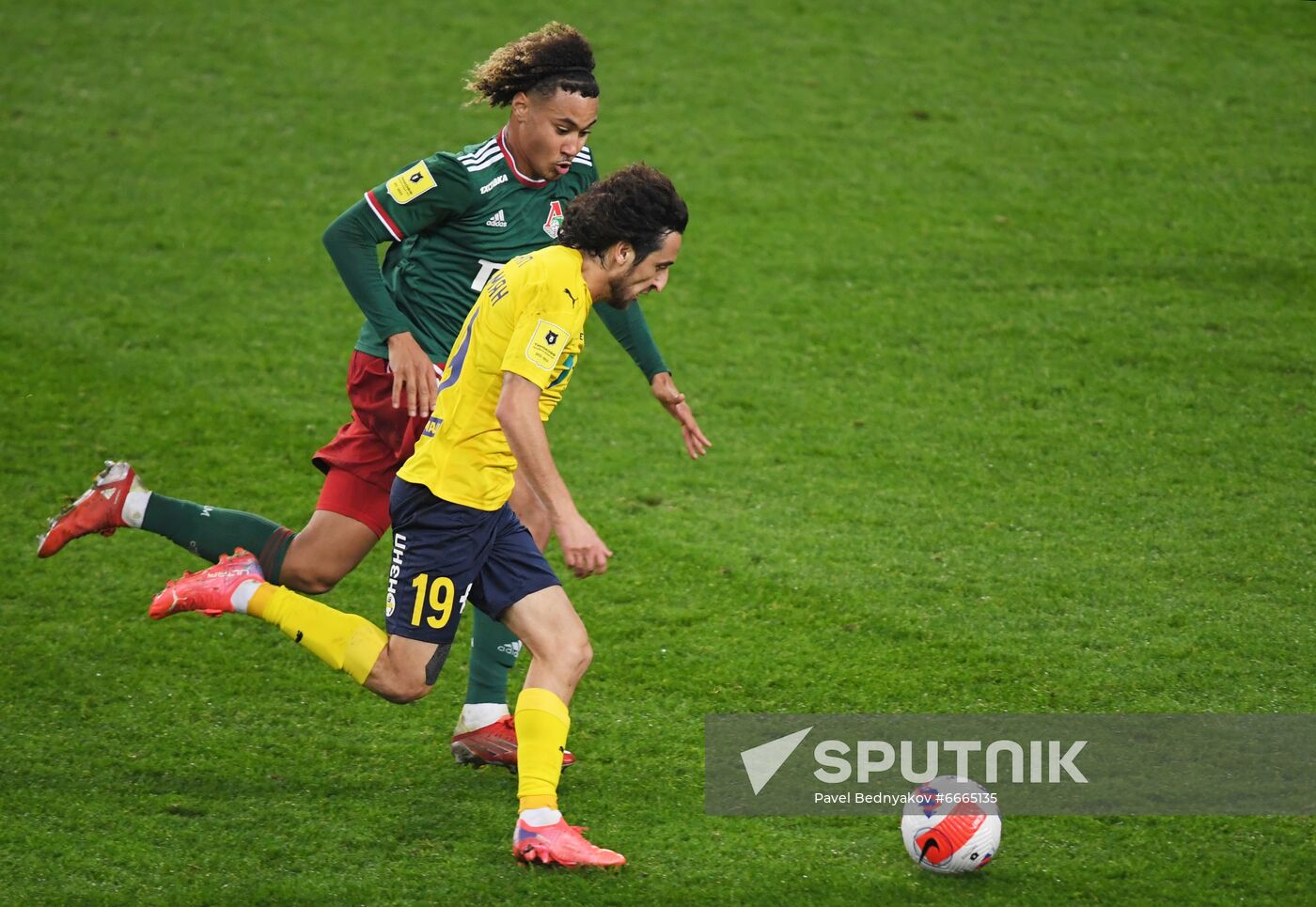 Russia Soccer Premier-League Lokomotiv - Rostov
