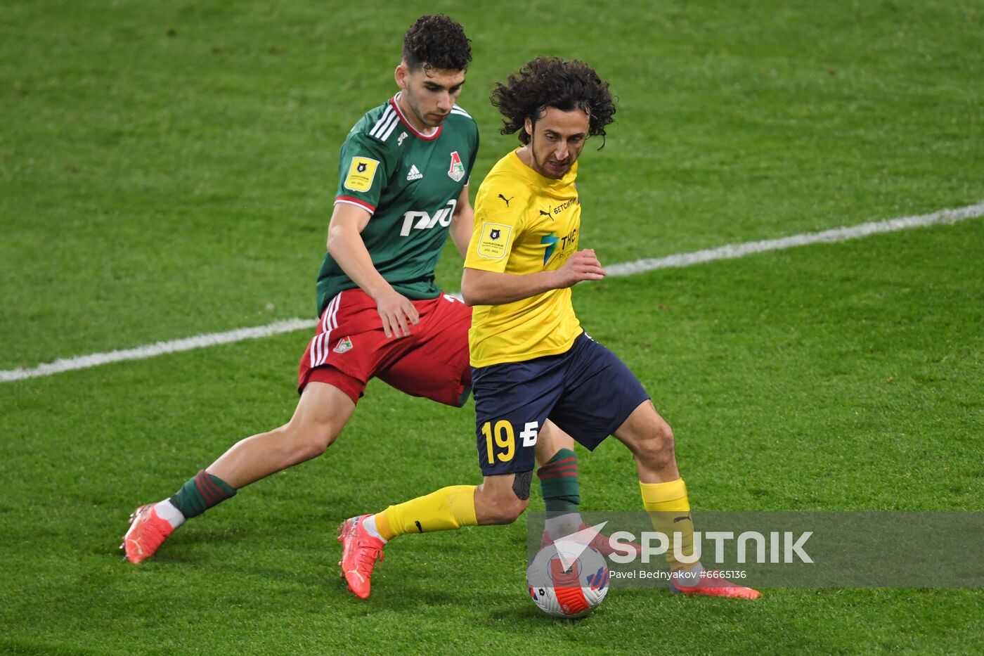 Russia Soccer Premier-League Lokomotiv - Rostov