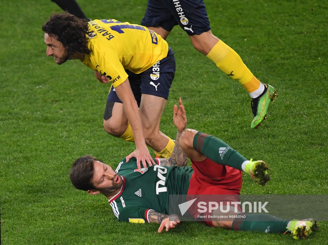 Russia Soccer Premier-League Lokomotiv - Rostov