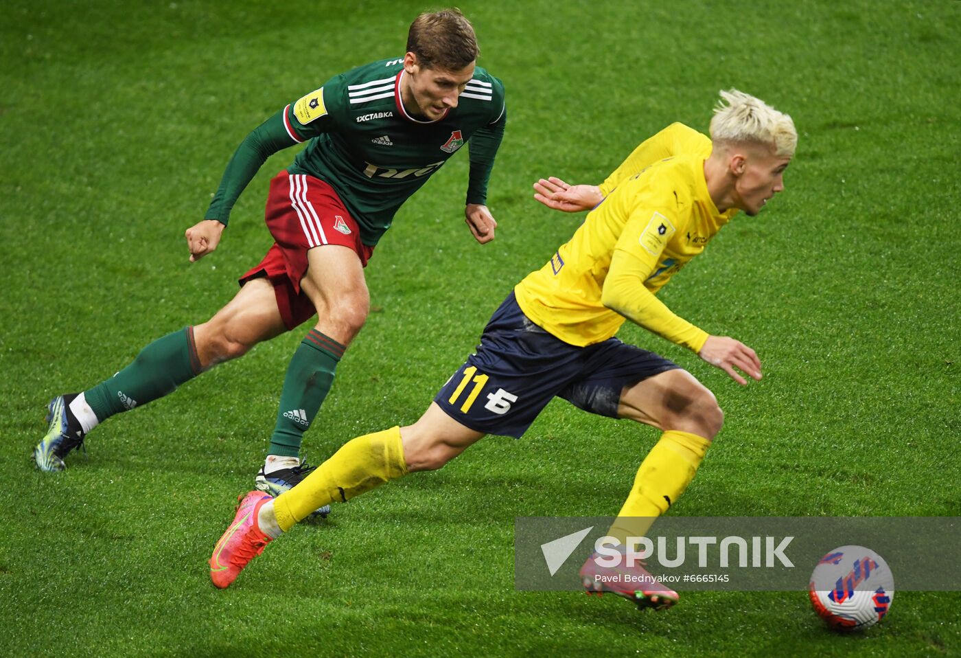 Russia Soccer Premier-League Lokomotiv - Rostov
